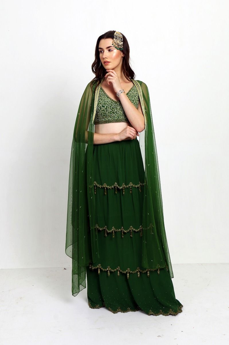 Cape-Style Dupatta