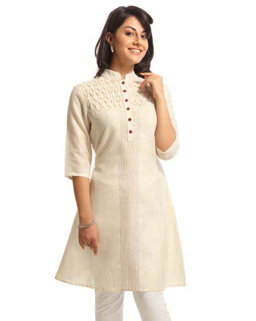 Buy Clickedia Womens Fully Stitched Rayon Printed Straight Kurti with Gotta  Patti , Lace and Cotton Dupatta with Sharara Jaipuri Salwar Suit Online at  Best Prices in India - JioMart.